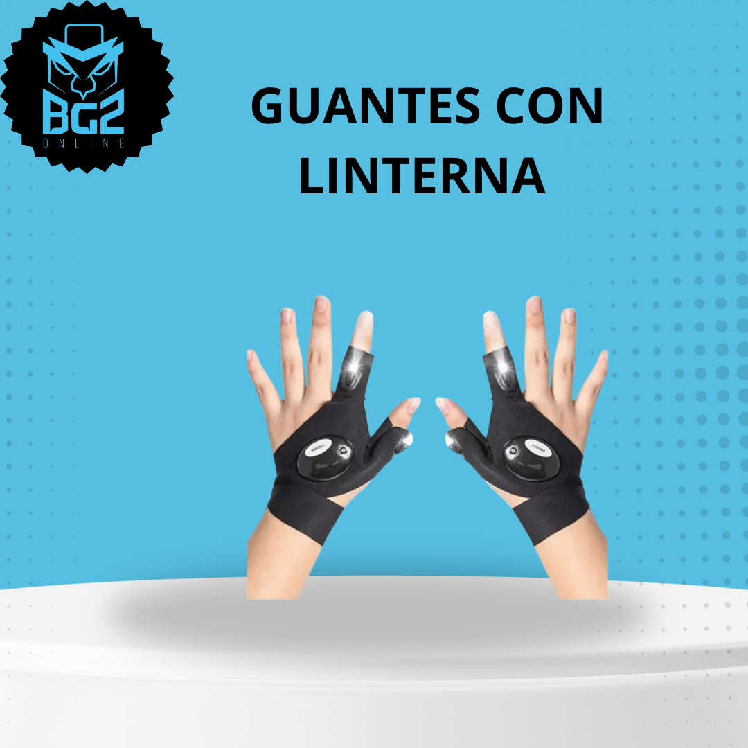 GUANTE CON LINTERNA
